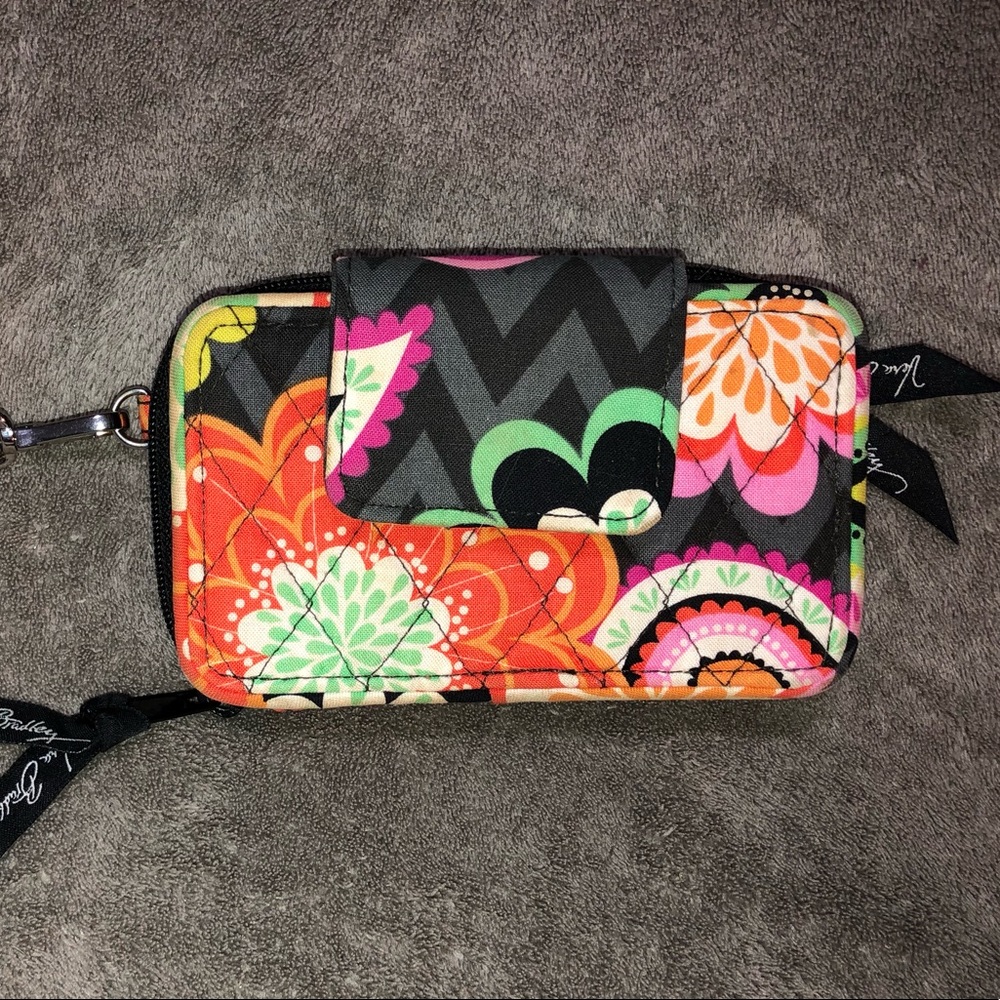 Vera Bradley Ziggy Zinnia Wristlet/Wallet
